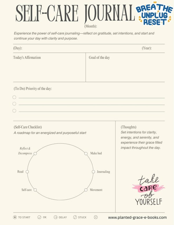 Self- Care Tracker