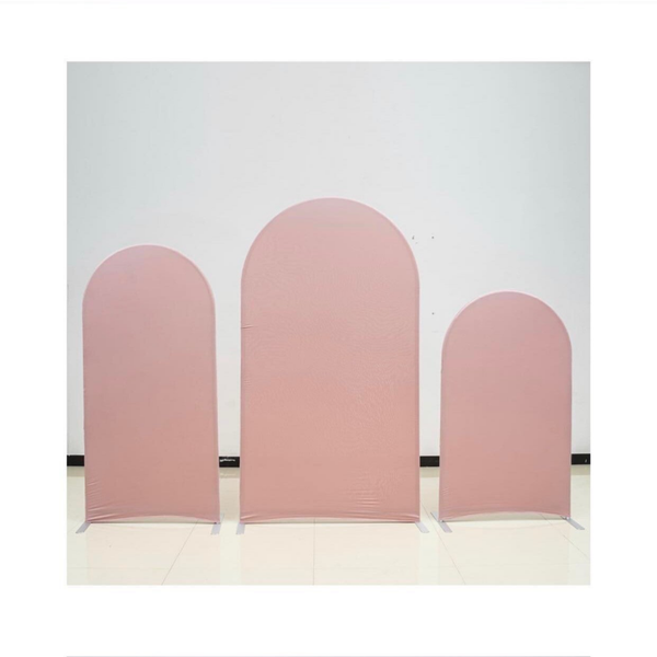 N shape arch pink