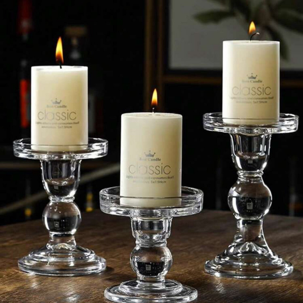 Candle stand. Set of 3