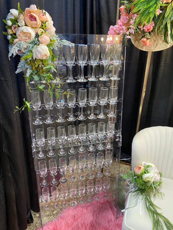 Champagne wall clear 40