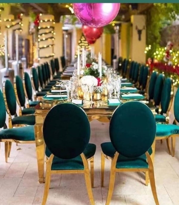 Dior chair emerald green