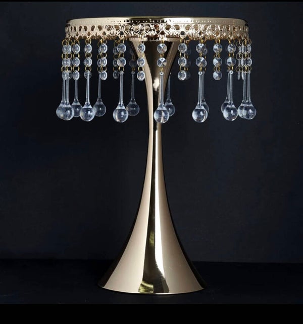 Cake stand gold