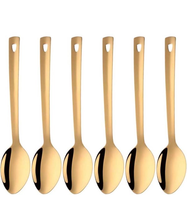 Serving spoon gold L gold