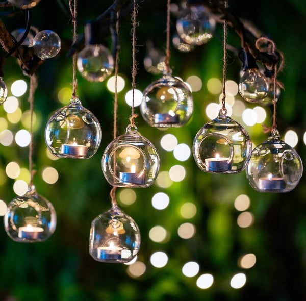 Terrariums Glass Hanging tea light