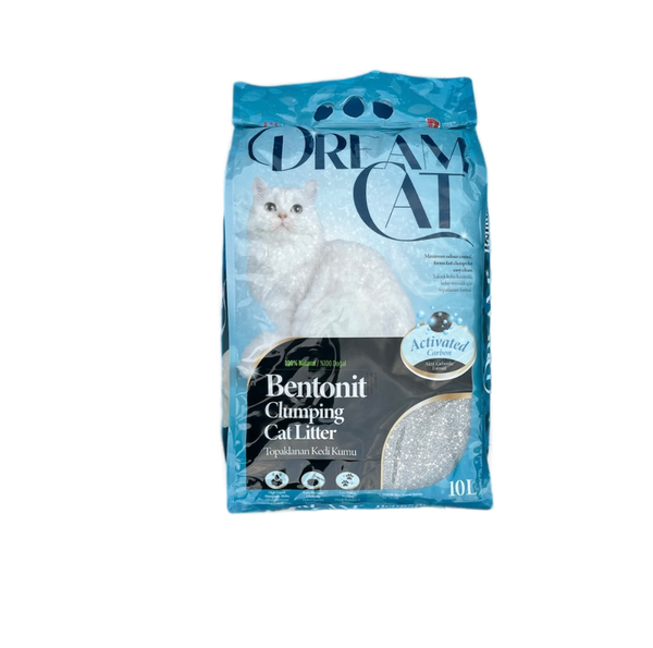 DreamCat Katzenstreu mit Aktivkohle 8,5 Kg