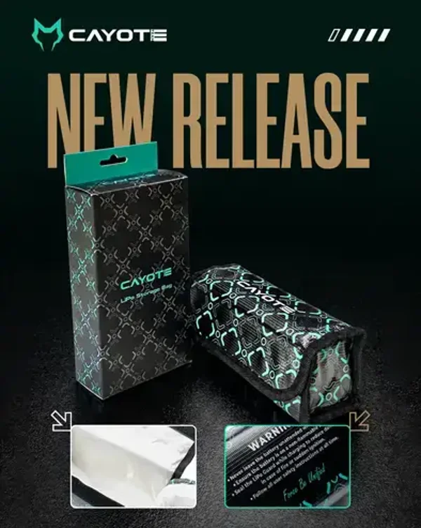 CAYOTE ICONIC MONOGRAM PRO LIPO STORAGE BAG