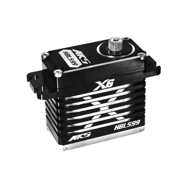 MKS X6 HBL599 Standard 42kg 8.2V Metal Geared Servo - Black