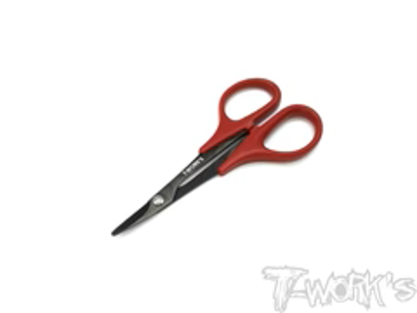 TT-021-BK Black Titanium Nitride Lexan Curved Scissor