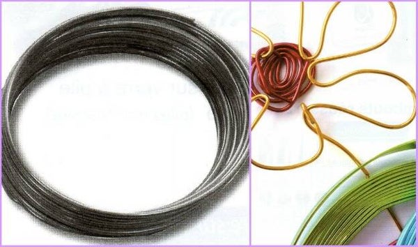 5M fil alu argent diam.2,5mm