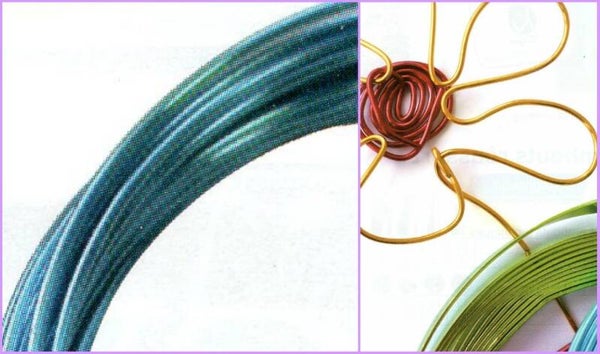 5M fil alu bleu foncé diam.1,5mm