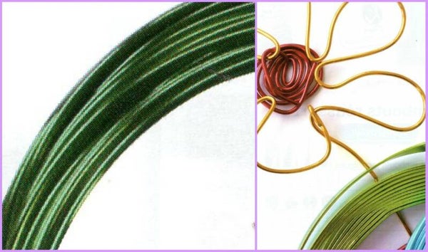 5M fil alu vert foncé diam.1,5mm