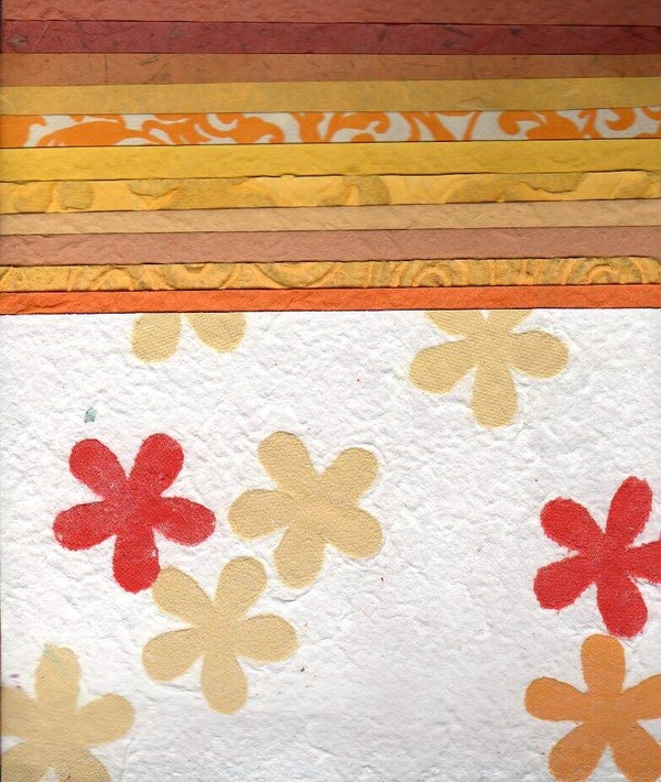 Papier créatif artisanal