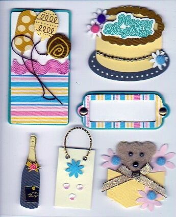 Set motifs anniversaire