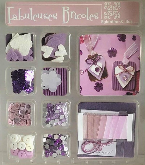Fabuleuses bricoles Eglantine et lilas