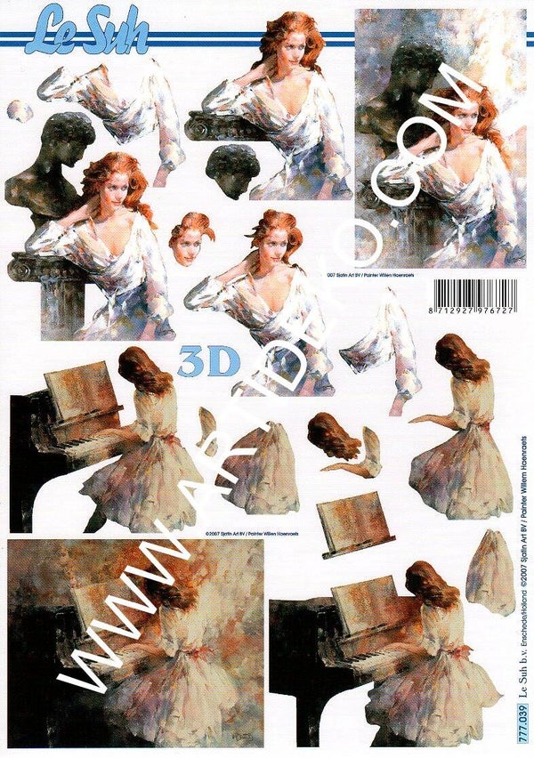 feuille 3D