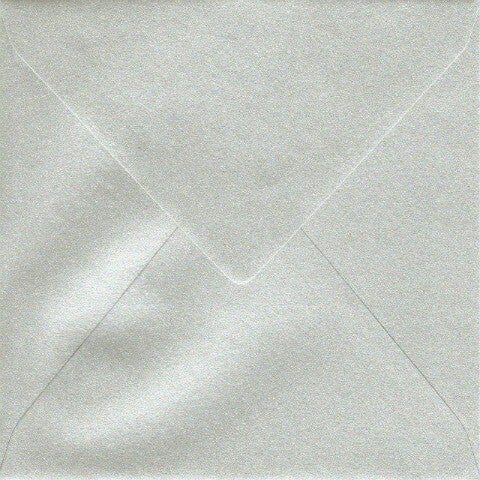 pack 5 cartes doubles et enveloppes argentées