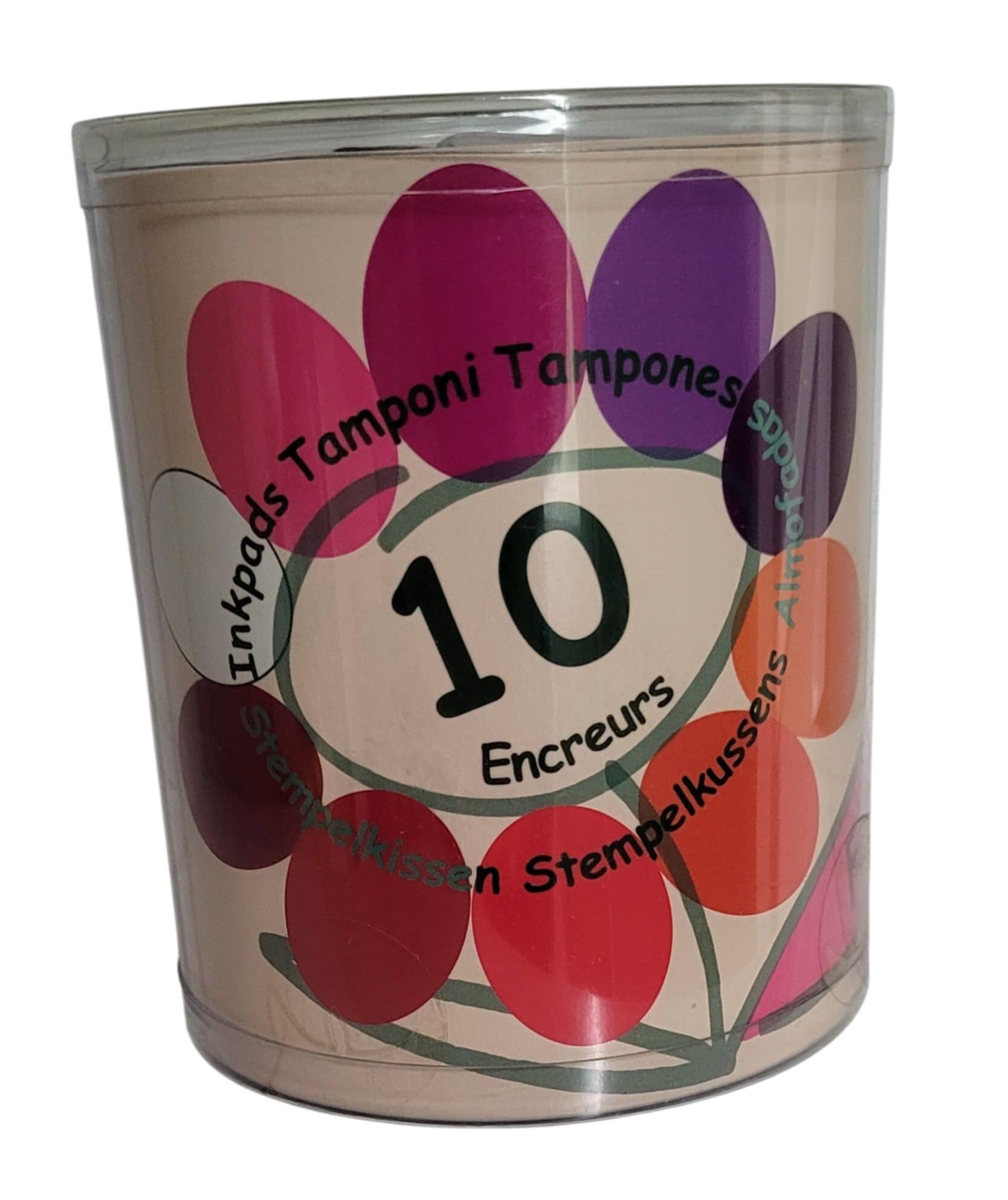 kit 10 encreurs FLOR assortiment 10 couleurs