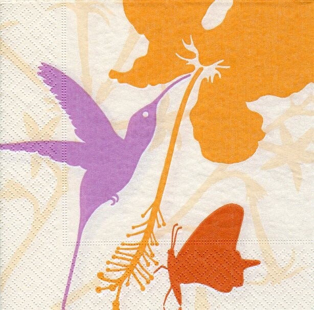 lot de 10 serviettes en papier thème animaux