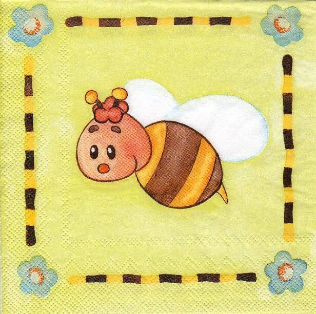 lot de 10 serviettes en papier thème Vielseidig