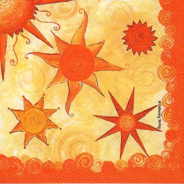 lot de 10 serviettes en papier thème Vielseidig