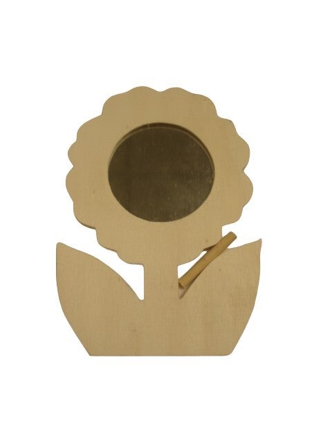 miroir fleur à décorer