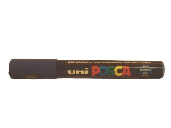 marqueur peinture POSCA  PC-5M bleu foncé
