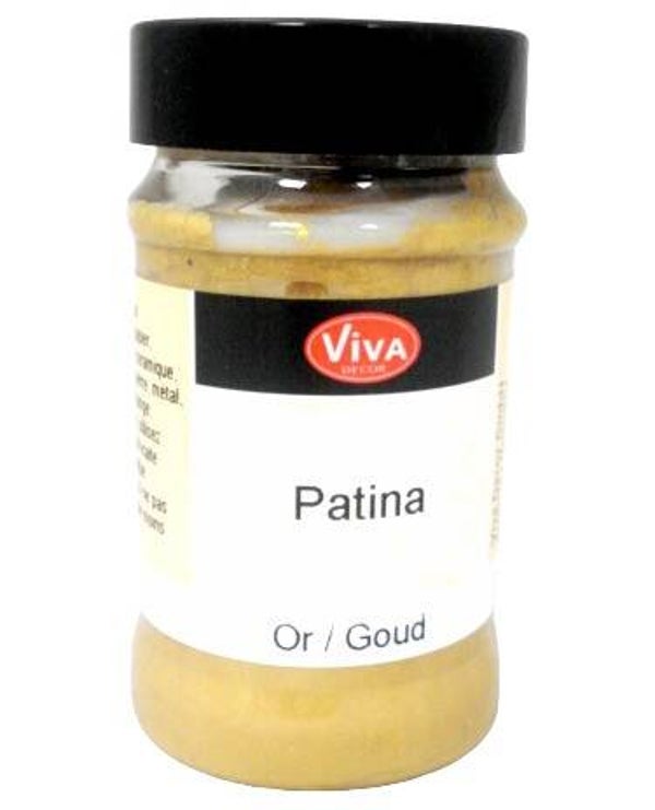 patine 90ml couleur or