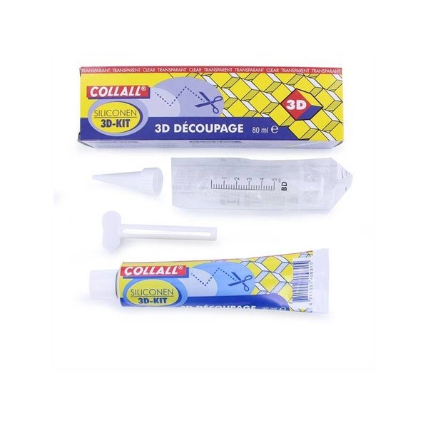 Colle silicone transparente 3D - 80ML
