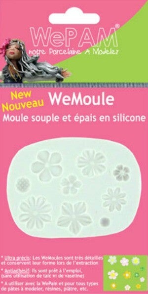 moule en silicone multi-fleurs Cléôpatre