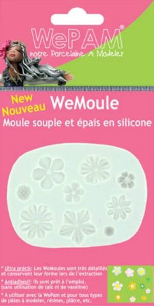 moule en silicone multi-fleurs Cléôpatre