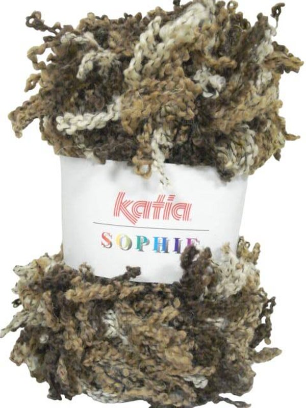 laine katia - pelote sophie marron