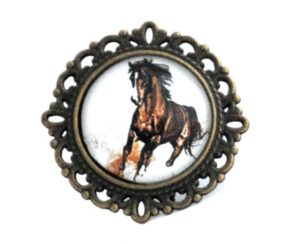 bague "cheval au galop"