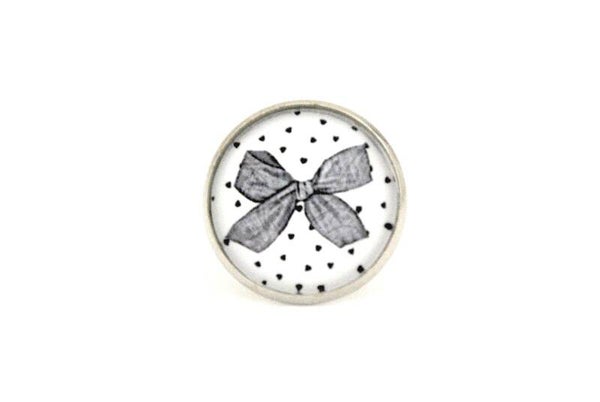 bague "noeud gris"