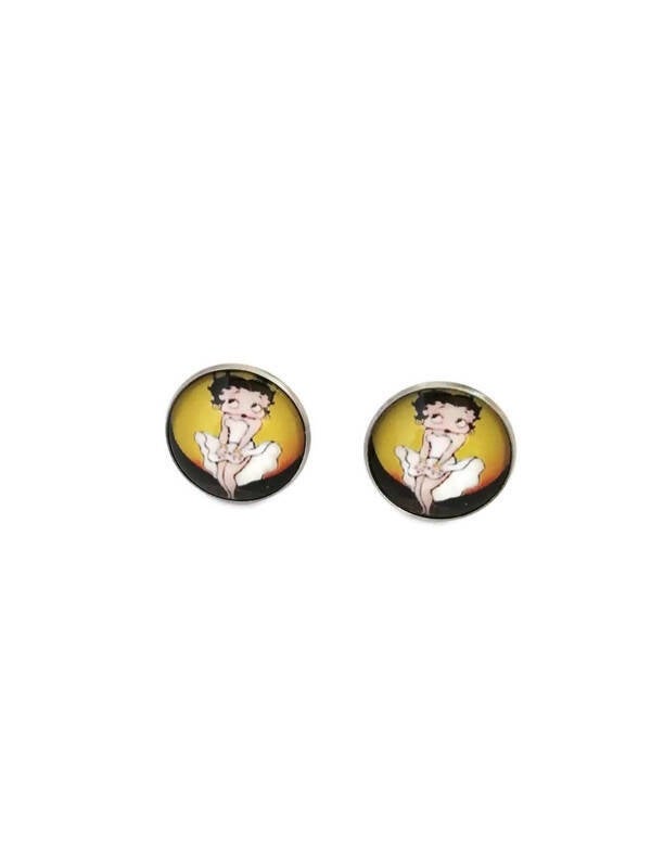 boucles d'oreilles "pin'up"
