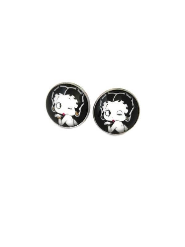 boucles d'oreilles "pin'up"