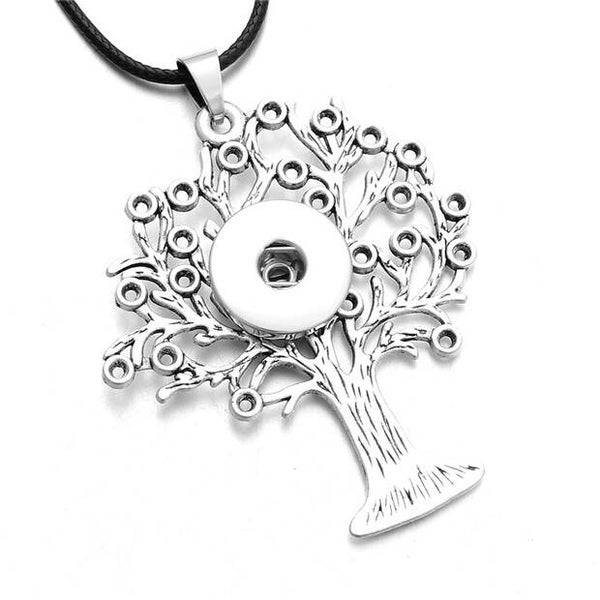 collier pour pression pendentif arbre de vie