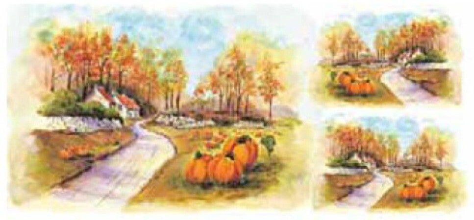 papier de riz -automne -23X50