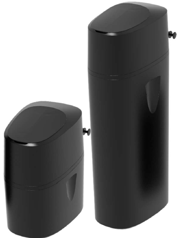 Monoblock Premium Ceramic Valve 24L Medea Black (5 tot 12 personen)