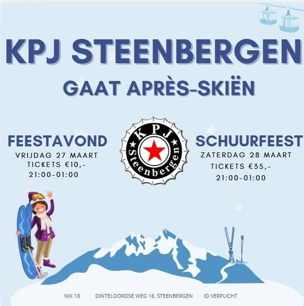 Schuurfeest KPJ Steenbergen