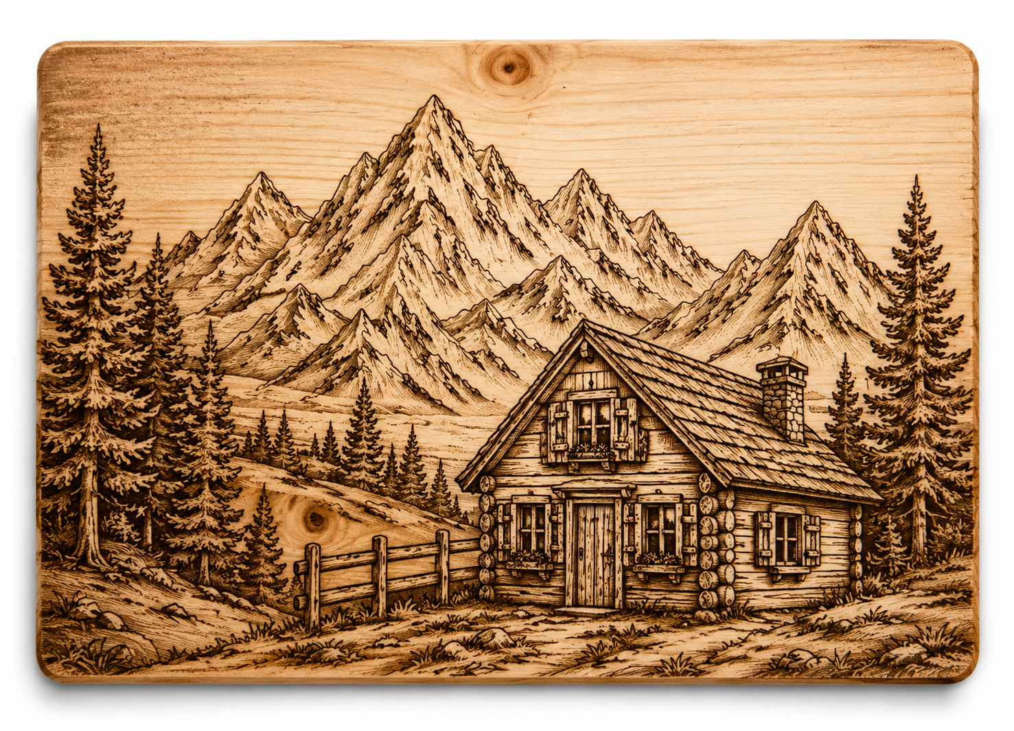 Holzgravur nach Wunsch – Dein Motiv auf Holz