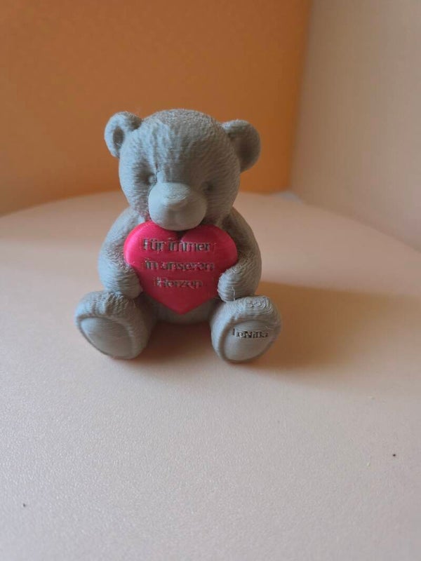 Herzensbär – Dein persönlicher Leucht-Teddy ❤️
