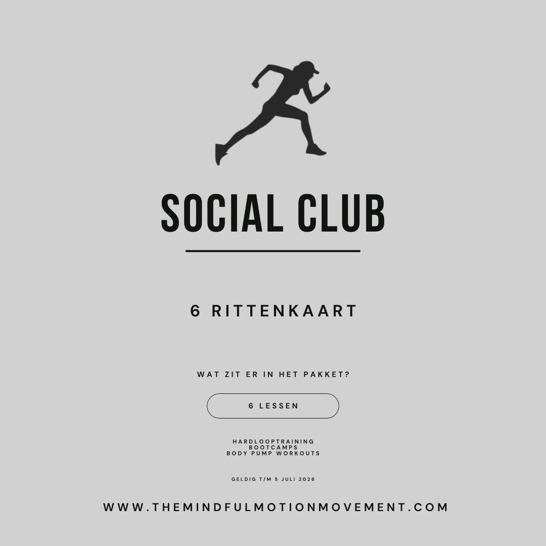 Social Club 6 rittenkaart