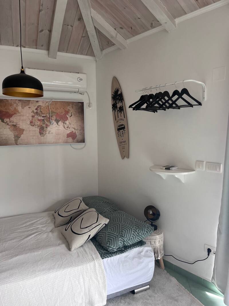 Bequemes Bett im Ferienhaus Sailors Home 