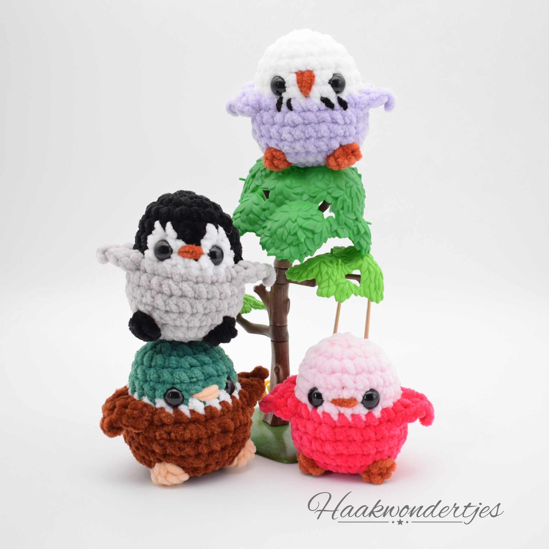 Gehaakte giraf met zwembroek en zwemband - gehaakt met Wolans Bunny Baby