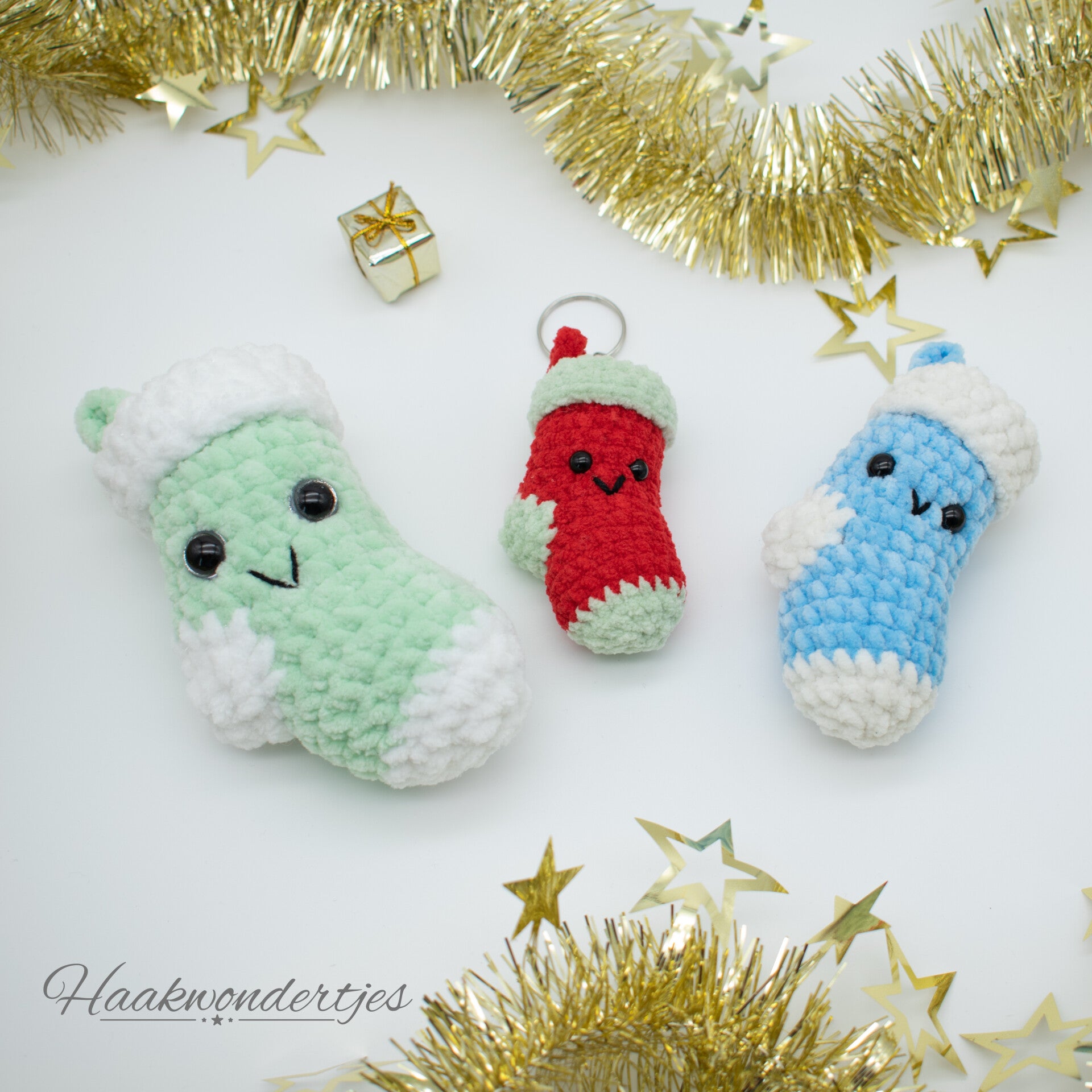 Mini kerstsok - op voorraad