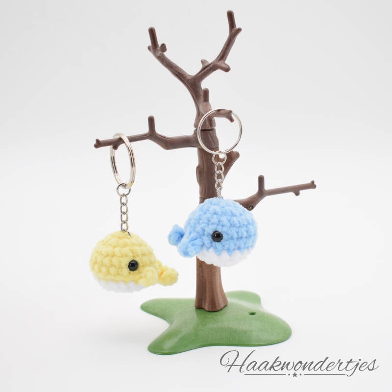 Walvissleutelhanger - op bestelling