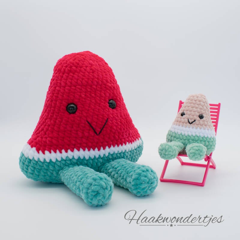 Handgemaakte gehaakte knuffels, sleutelhangers en decoratie bij Haakwondertjes