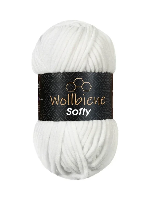 Wollbiene Softy Chenille 100gr - verschillende kleuren