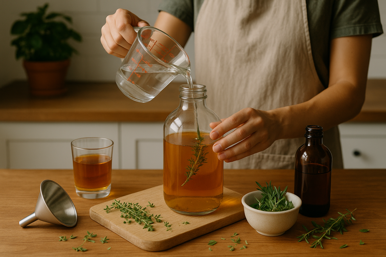 TALLER DE LICOR DE HIERBAS O  LIMONCELLOS
