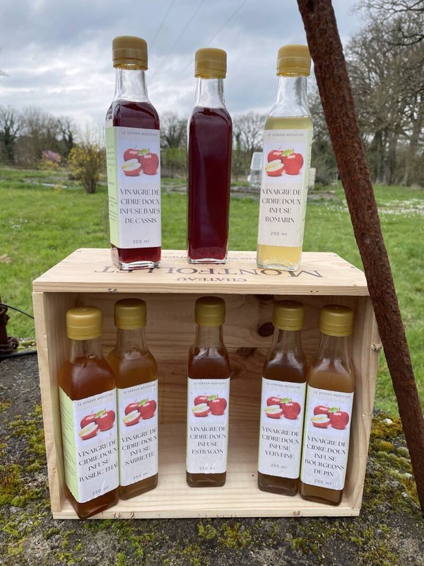 VINAIGRE INFUSE AUX PLANTES